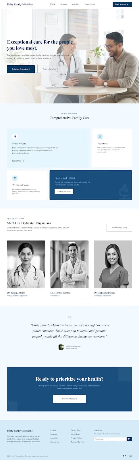 Blockzion website and AI services screenshot