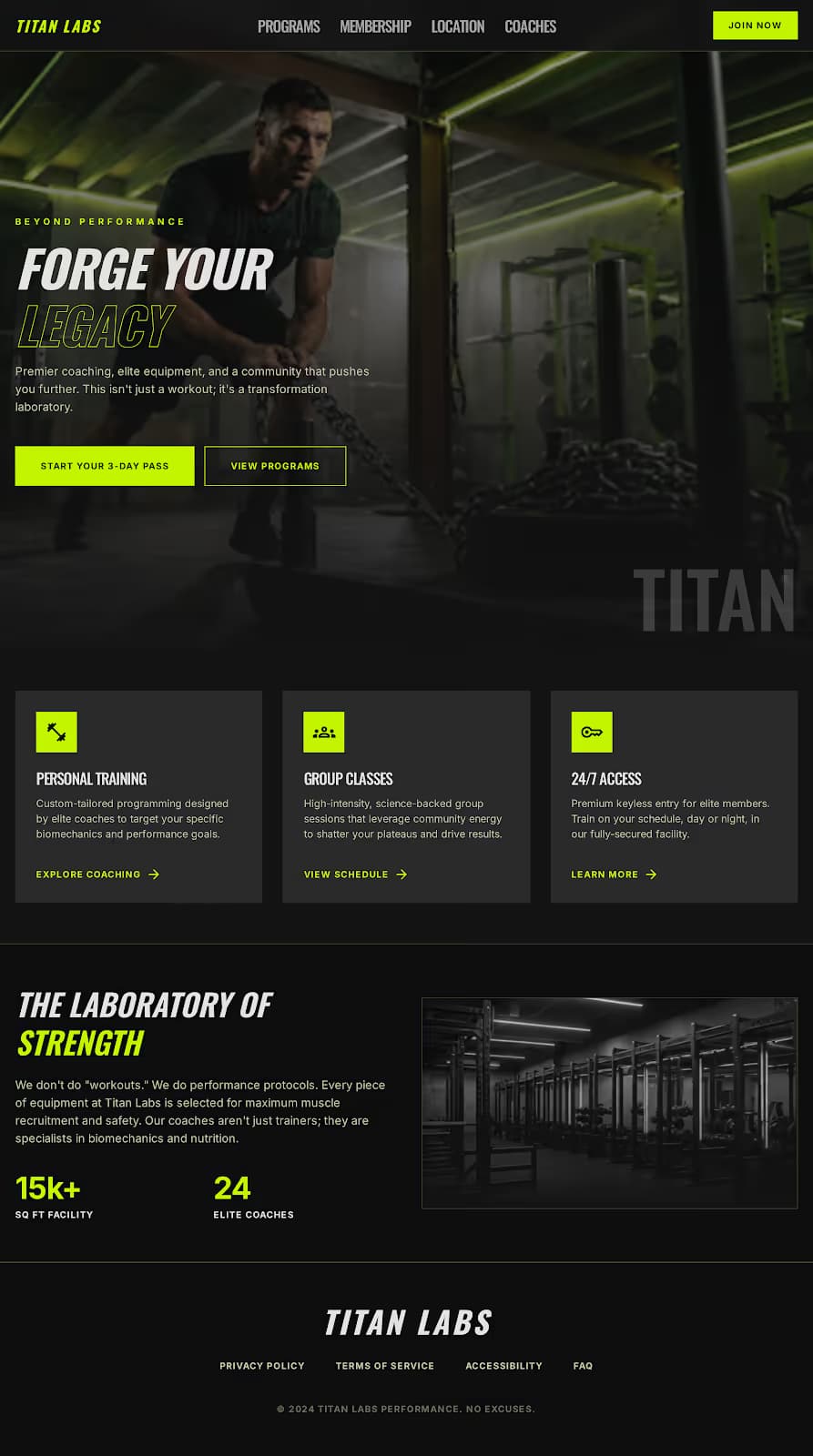 Blockzion website and AI services screenshot