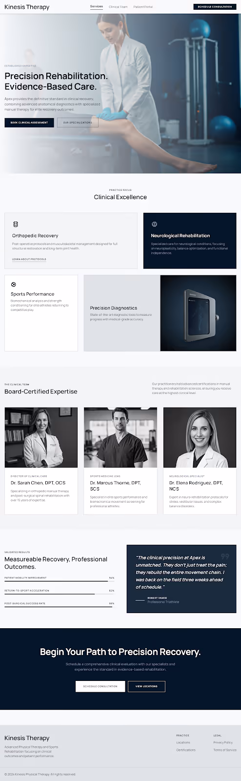 Blockzion website and AI services screenshot